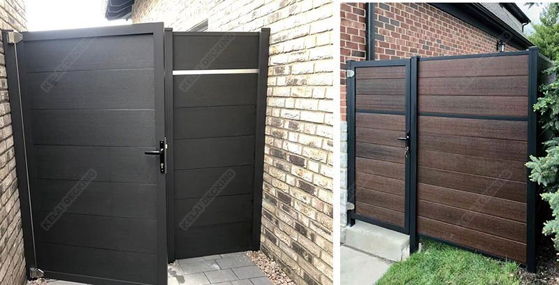 wpc fence gate door